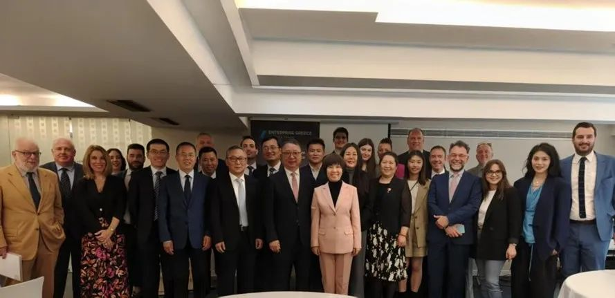 The Chinese Textile Delegation's Visit to Greece and Switzerland
