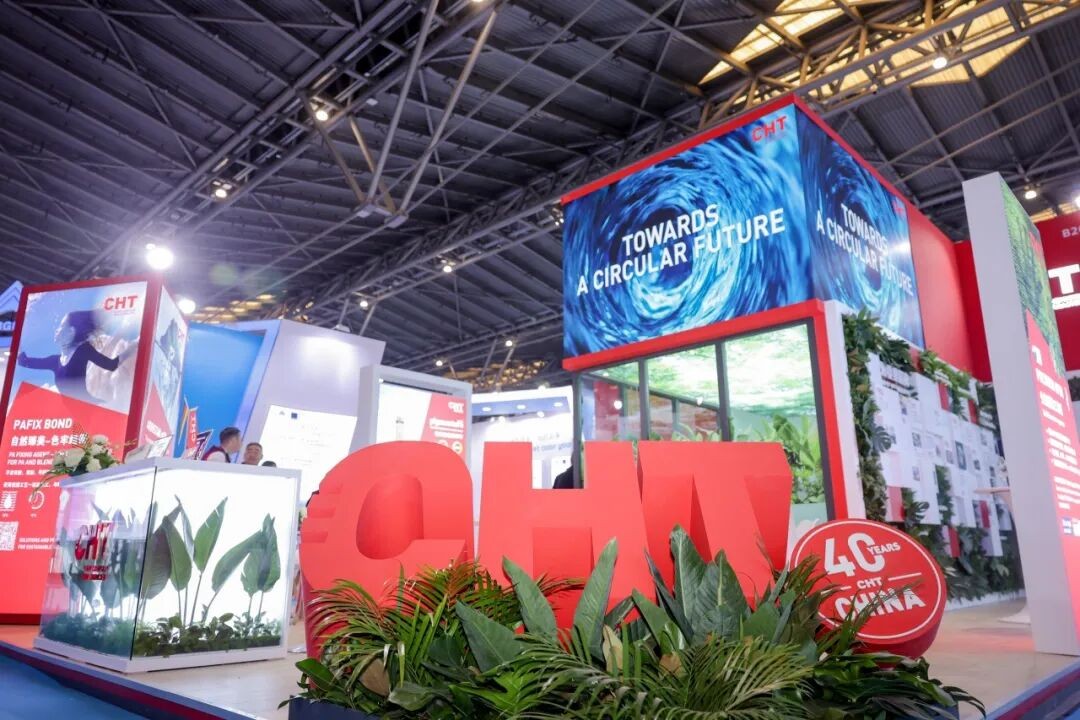 On the green track,CHT Group offers innovative dye and chemical solutions